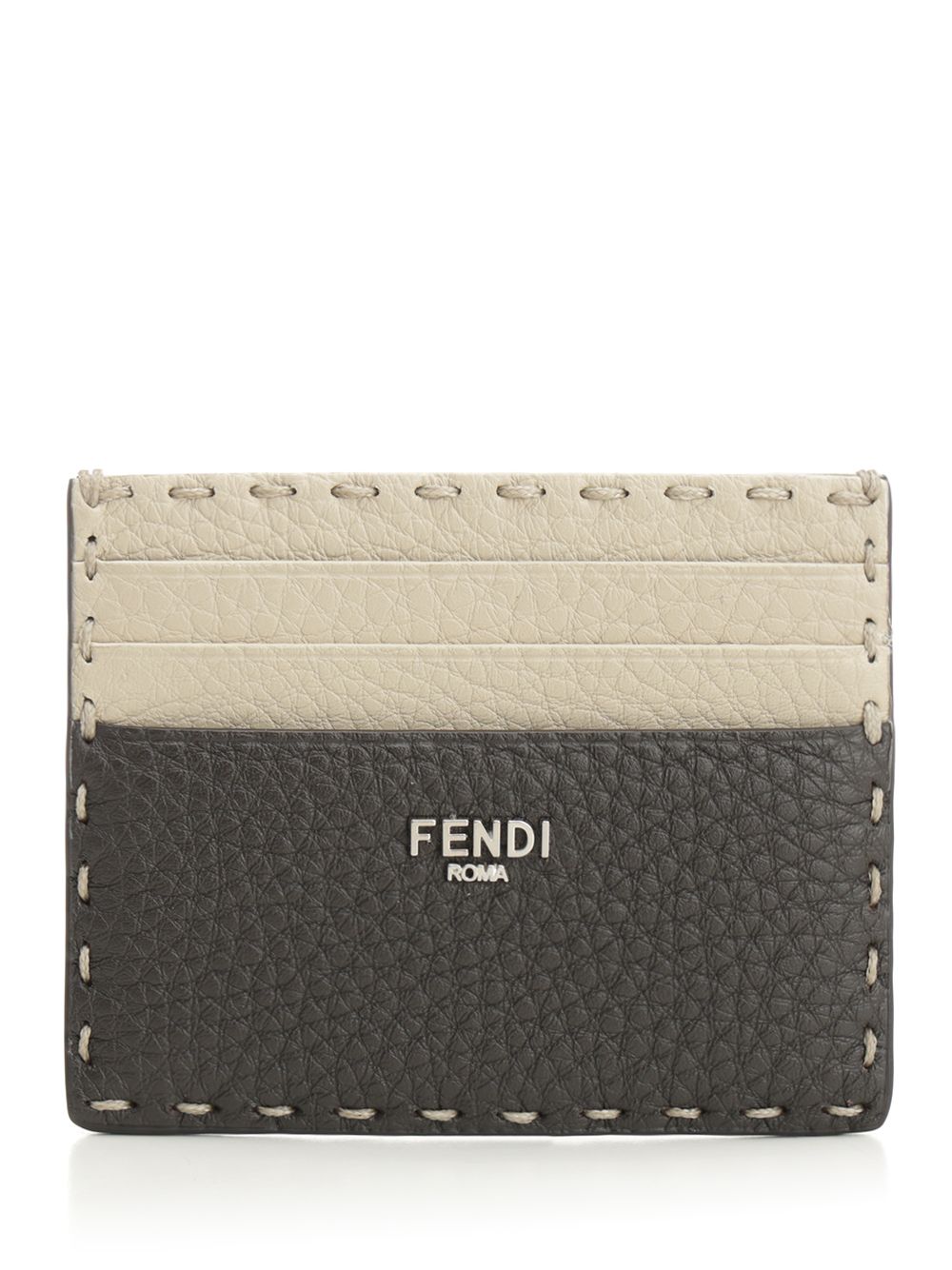 Fendi Diagonal Wallets - Brown | 31854f8a4c9c84f655191544abae6bc9ba4cbfc0
