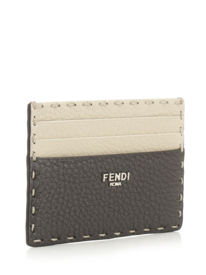 Fendi Diagonal Wallets - Brown | f4509b69737526ffa58ff9560c69de05a453ec17