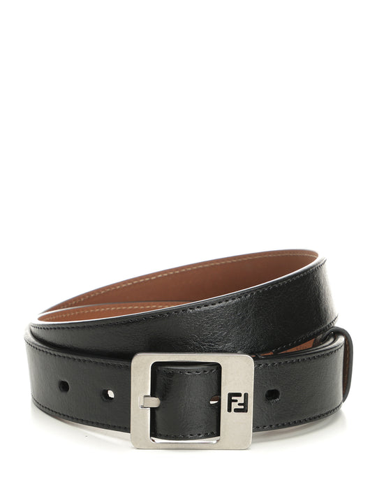 Leather Belt Belts Black
