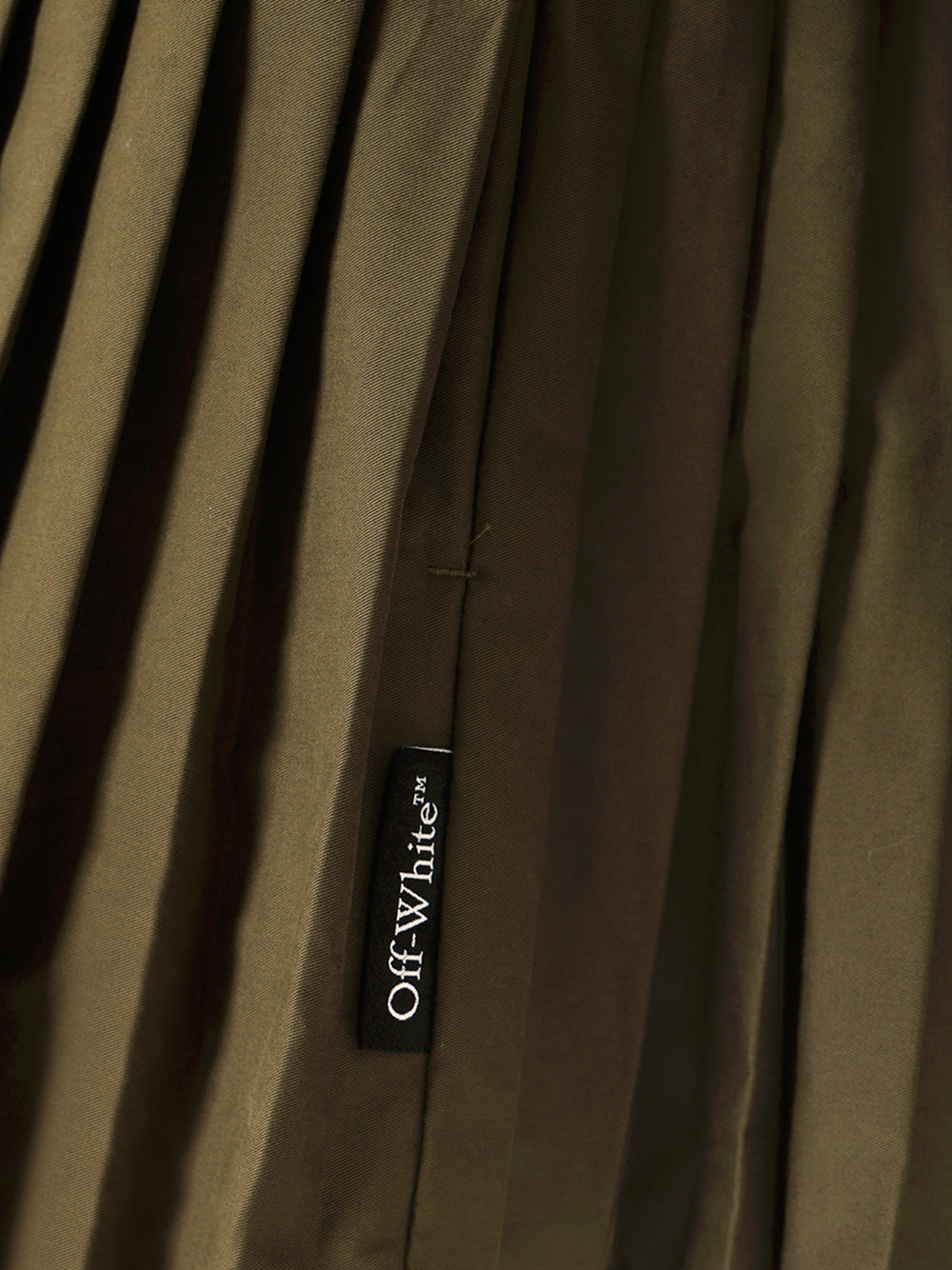 Off-White “Savana” Dress Dresses - Green | 1963b2470bf4777b77d6f7135cadbae9271a2c01