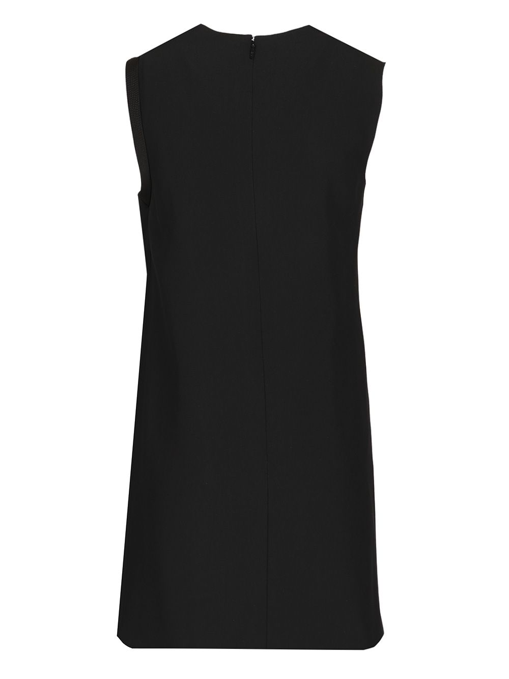 Versace Mini Dress In Satin With Safety Pin Dresses - Black | 5481b566a7e6083b2ba82652fafb2ec52f74968c