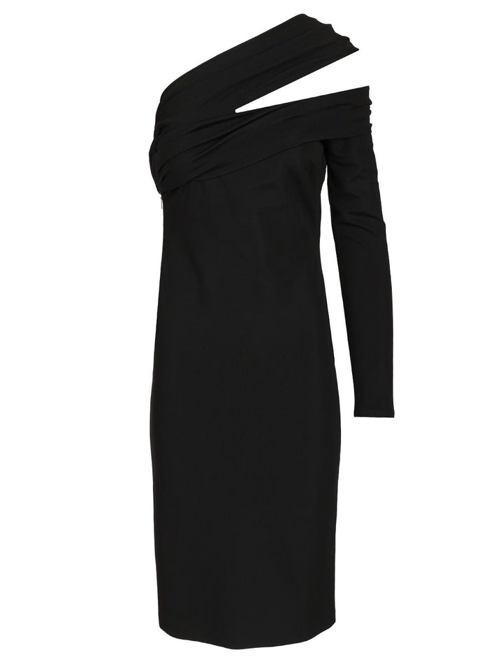 Versace Midi  Cocktail Dress Dresses - Black | 8b9f6b6375d5ccc2bb3129bf19dcae6b4b592e63