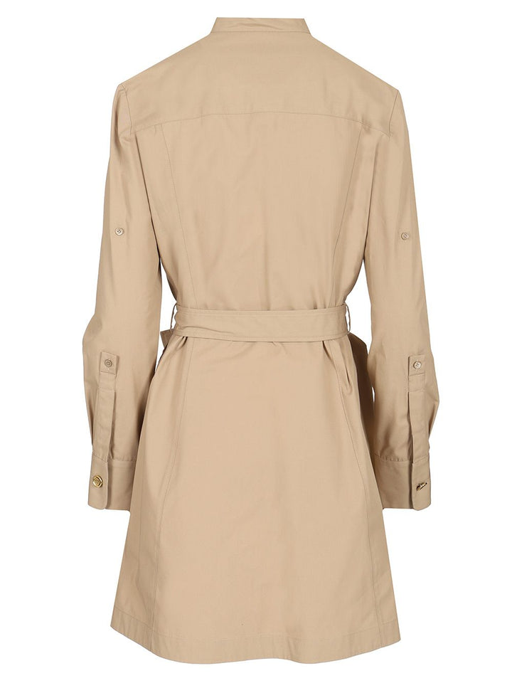 Givenchy Poplin Safari Dress Coats - Brown | 768ba898bc5047a39d457b61a0a154fc3425707b