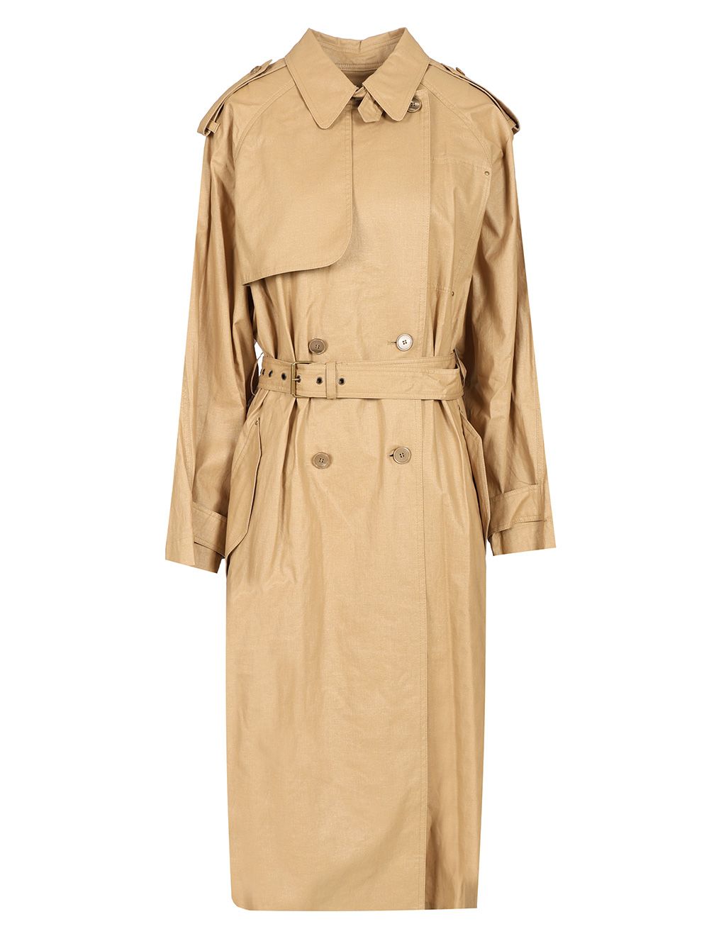 Isabel Marant Freanne Coats - Beige | a93f99ae30cd1ed4b6b8e4bf08638ea5dbfbe3e0