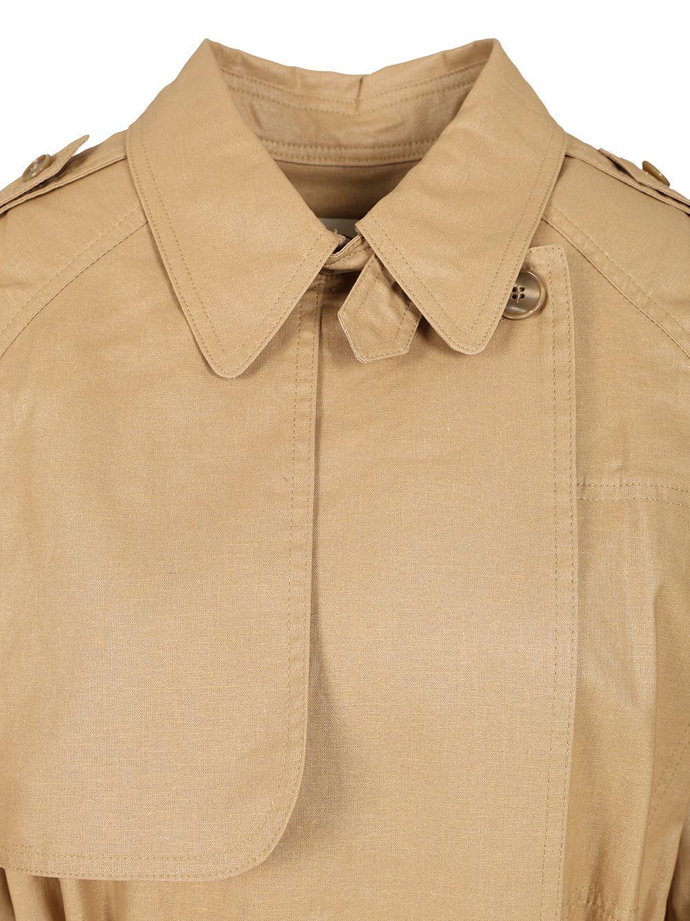 Isabel Marant Freanne Coats - Beige | f08d424d9f6b10c8a3d5a403b6a3bd4e7fe1aea4