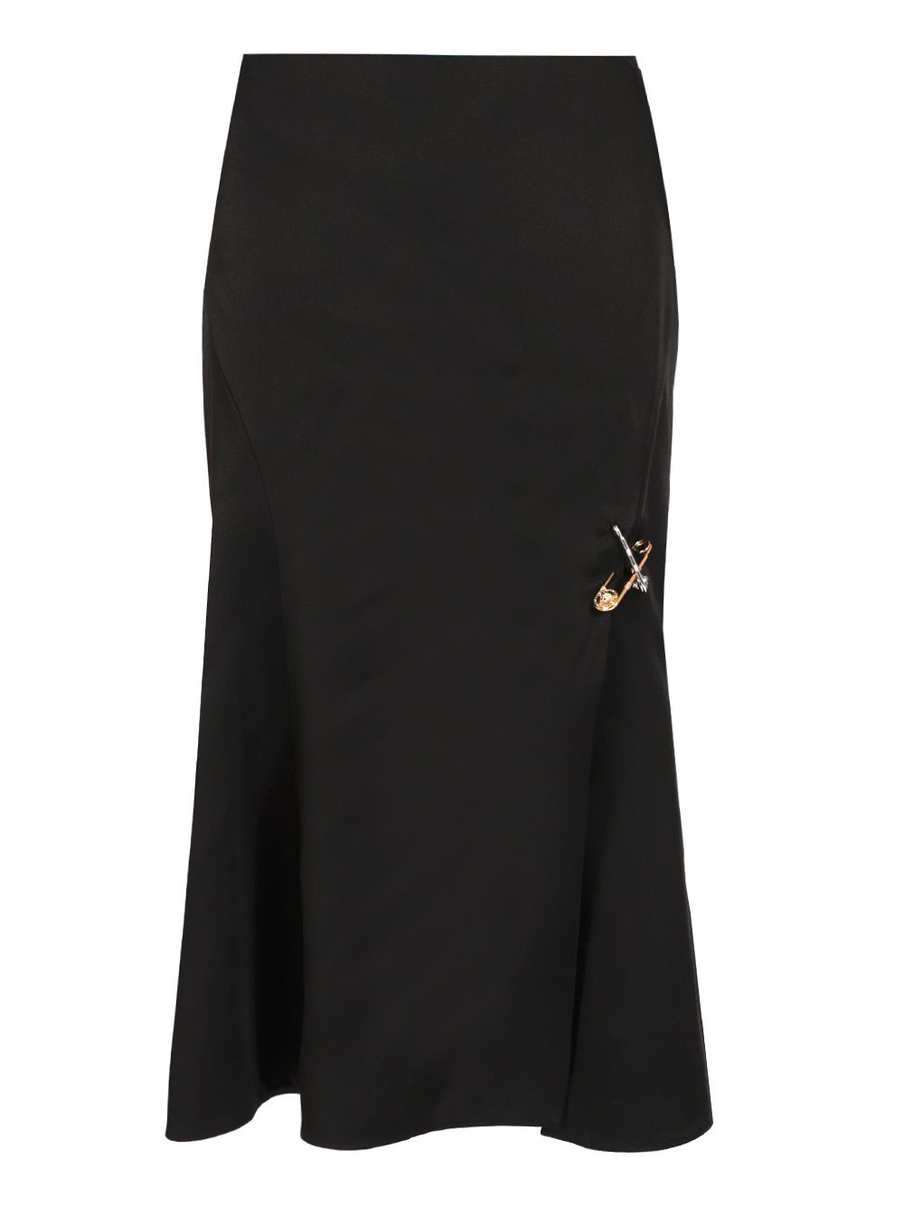 Versace Satin Midi Skirt Skirts - Black | c5782d2a95a15d2882008f552433ae68edeaf20f