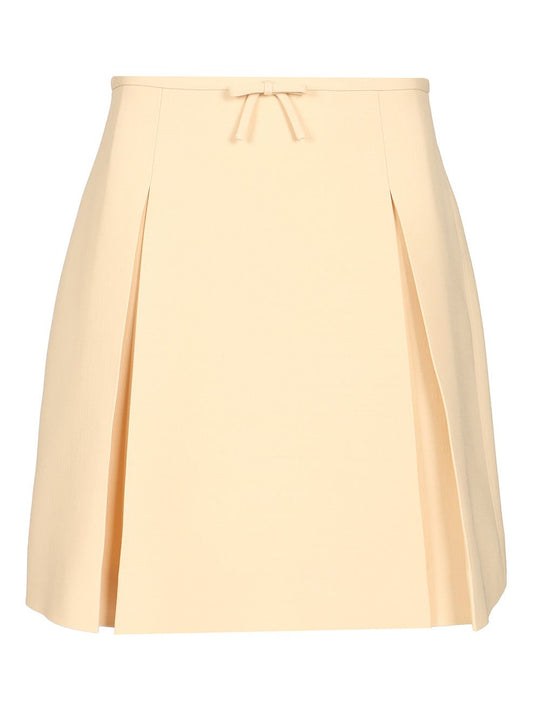 Short Skirt With Bow Skirts Rose