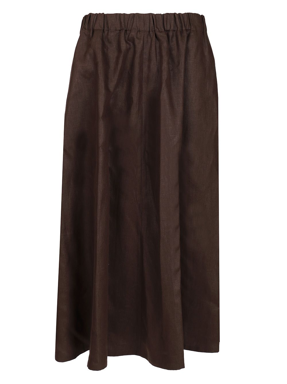Brunello Cucinelli Skirt Glossy Linen Skirts - Brown | d19ae6a0f8a3fcd85ddd96c81c9fd1cffe0e3526