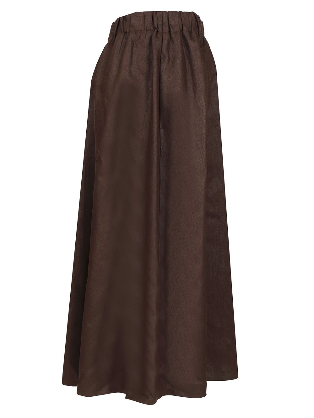 Brunello Cucinelli Skirt Glossy Linen Skirts - Brown | a5bc648cb5d8fb9d9fdccf6995a772b4cfa7871e