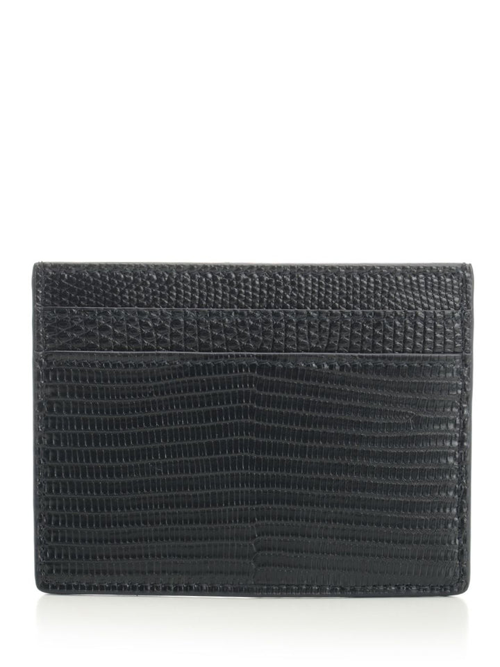 Saint Laurent Saint Laurent Paris Signature Card Holder Wallets - Black | 2fb758527c870e495deaec9d7328ae1b53a4a239