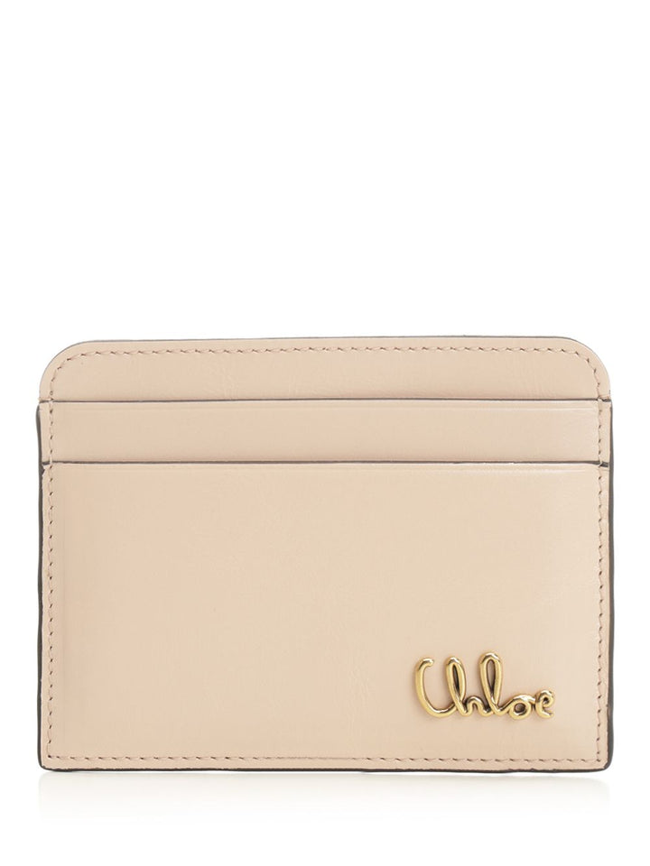 Chloe' Chloé Iconic Wallets - Beige | b5ef1b9380c239693d7cf646ea42fe2e16871bb7