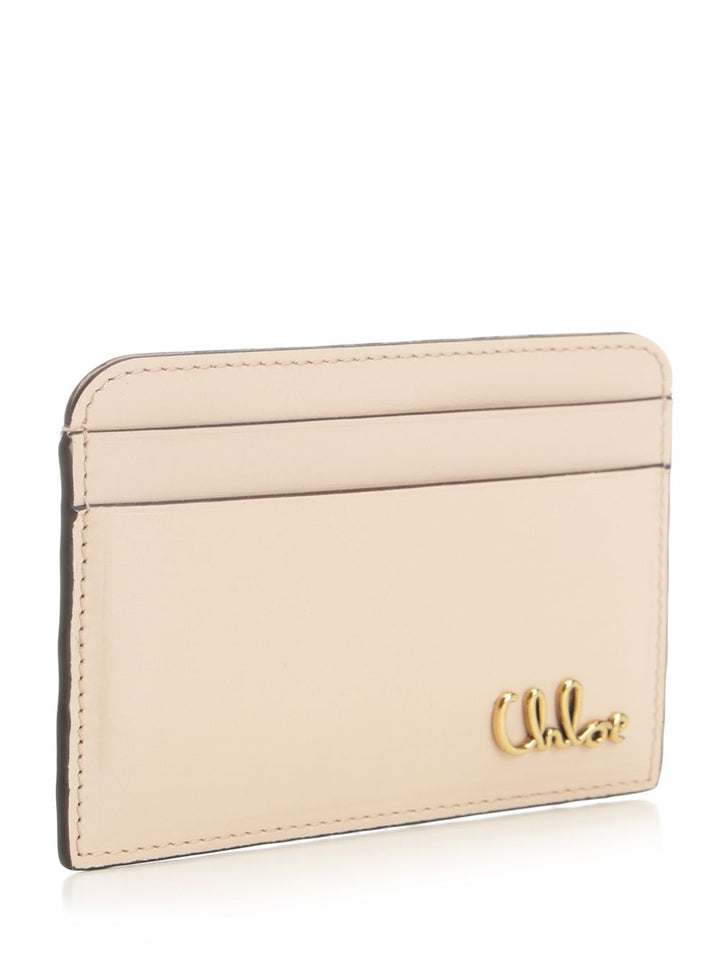Chloe' Chloé Iconic Wallets - Beige | 488f6d986c7f1c4f094bb53fa30afda082678927
