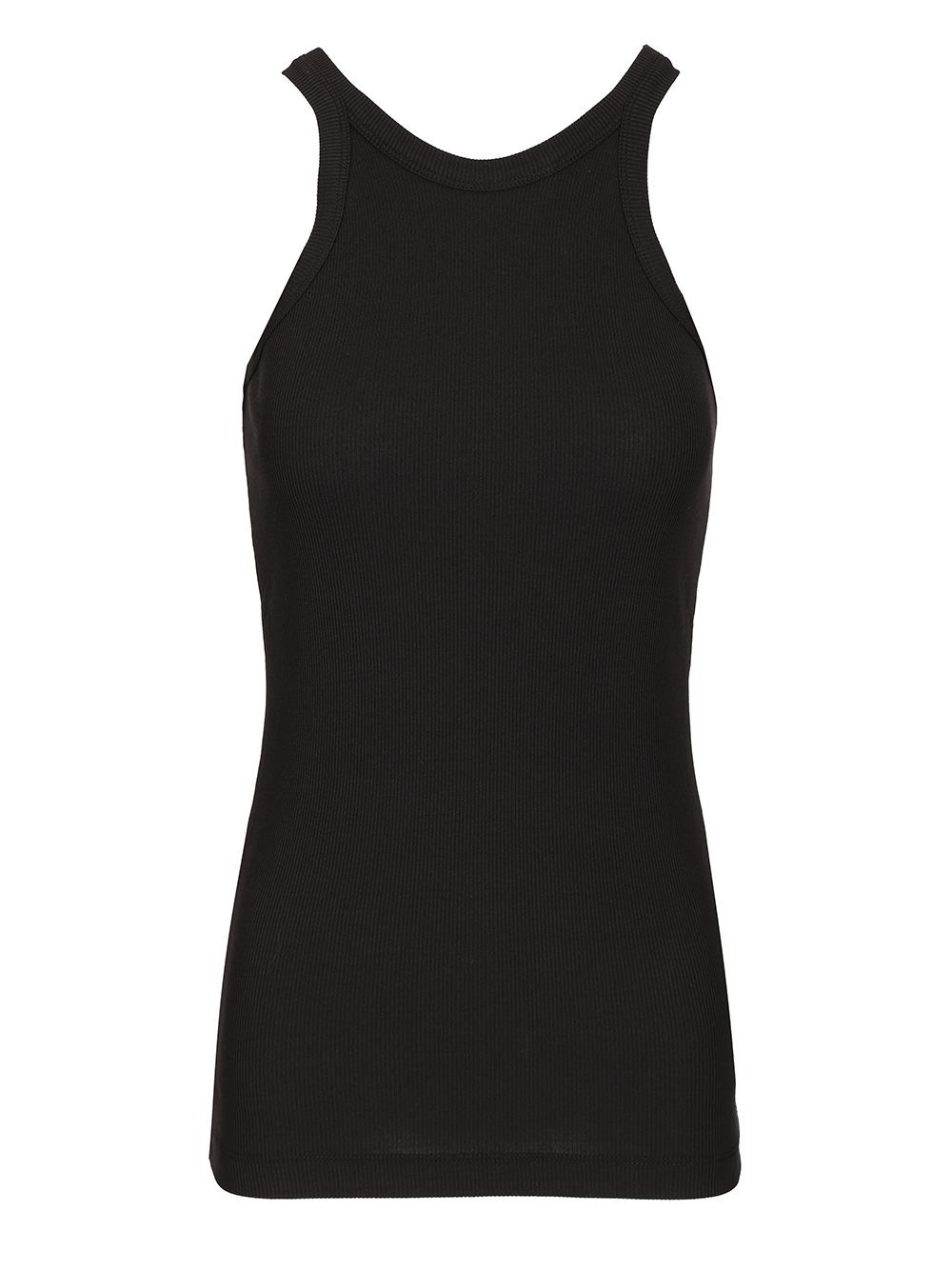 Sportmax Ribbed Top Tops - Black | 2388e7551c2db9d9389311166f98ddbfd28828d2