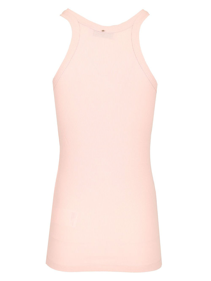 Sportmax Ribbed Top Tops - Rose | 45c3b4f766a76b9d3724d7c501c922b07bd4f0b6