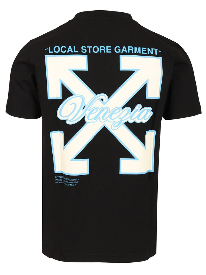 Off-White Venezia T-Shirt - Black | e86a7ff4ab647455bed0c35f509541a4adc77d95