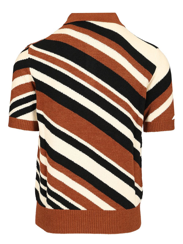 Dolce & Gabbana Polo Style T-Shirt Polo shirt - Brown | 9a6bc0a7868e2b5893a22f69ffac03ba0635d126