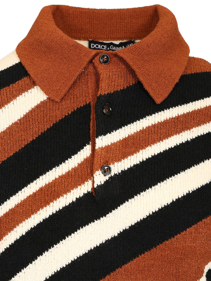 Dolce & Gabbana Polo Style T-Shirt Polo shirt - Brown | 939455c81403ee4aede1c5aead60264680070a96