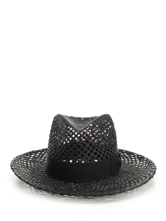 Clint Panama Ventilated Hats Black