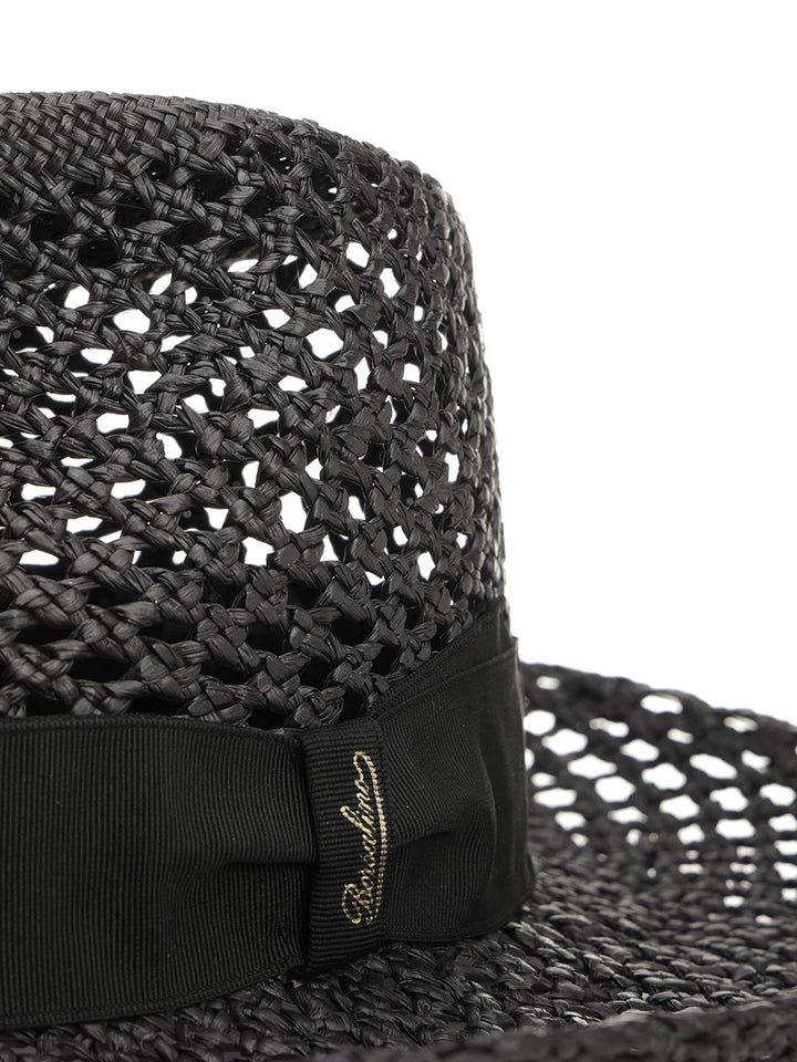 Borsalino Clint Panama Ventilated Hats - Black | 8b1ff607e00472cdc7cc24f6d2b7d8f7e210cea5