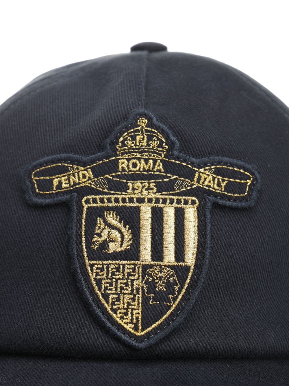 Fendi Cotton Baseball Cap Hats - Blue | fa199426a38aba40406dd857d479219bf86687ed
