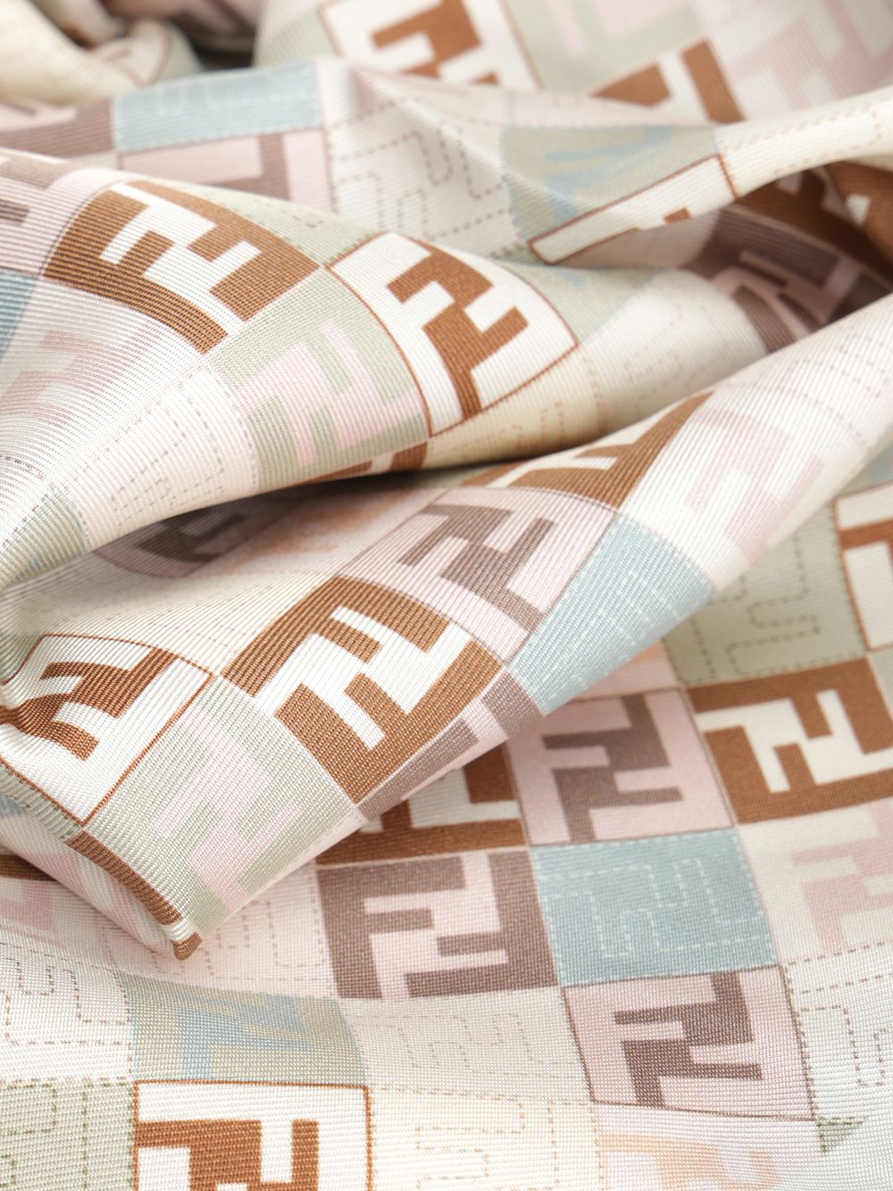 Fendi Foulard 55x55 Micro Ff Diago Scarves And Foulards - Beige | ff369aa2a4acbc82514905893fe2ff55f4822a25