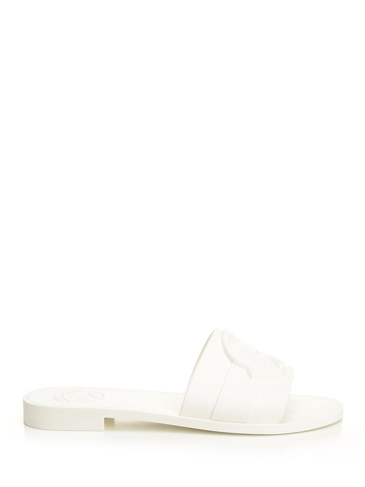 Moncler Mon Sandals - Beige | 66f05d0c367eafc752582167499b5bf3395630b7