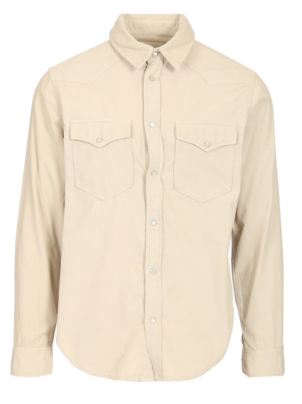 Marant Vasco Shirts - Beige | 0fc42bf26048ca2934c550e4aad1cfba87dd350c