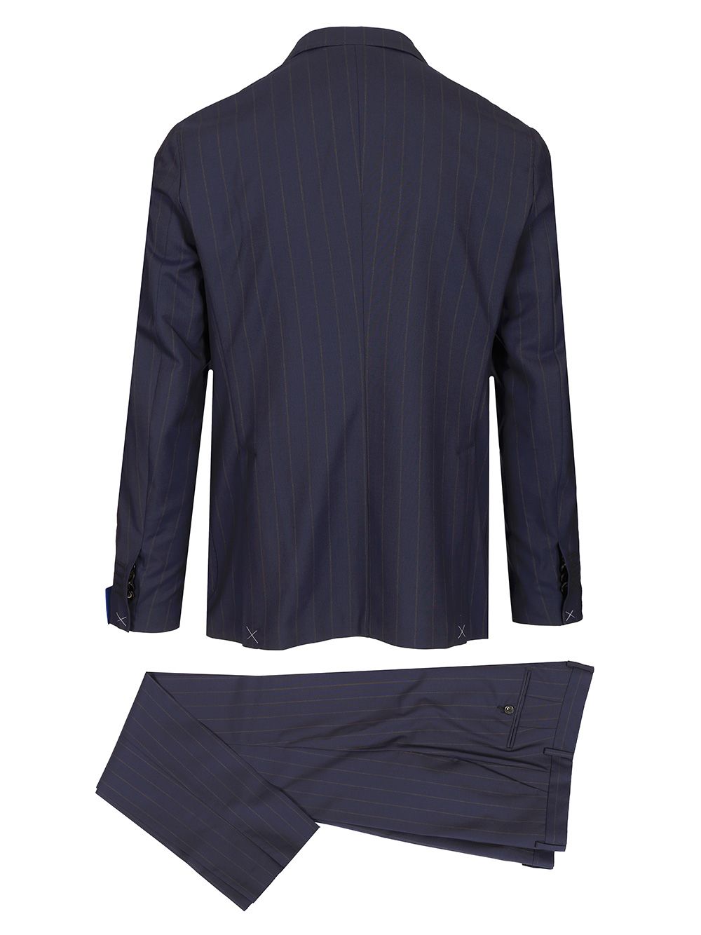 Guarinucci Double-Breasted Pinstriped Suit Dresses - Blue | 0bed0a3fbba2620d7babe6f4a23acb5fc0166aa1