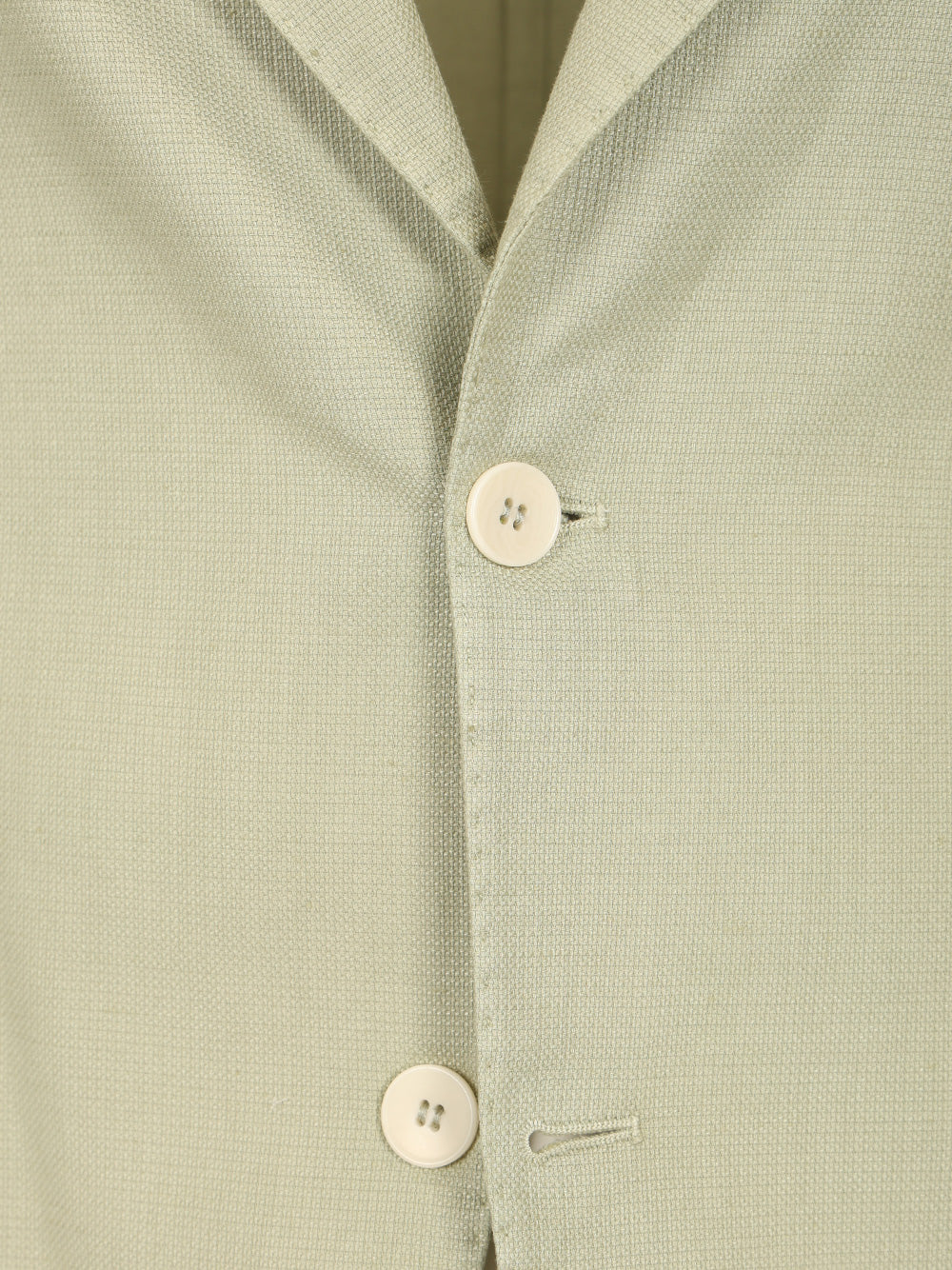 Guarinucci Cotton Linen Blazer Jackets - Green | 006e59fac5b5eaf8c3e04689344e0927188ca135