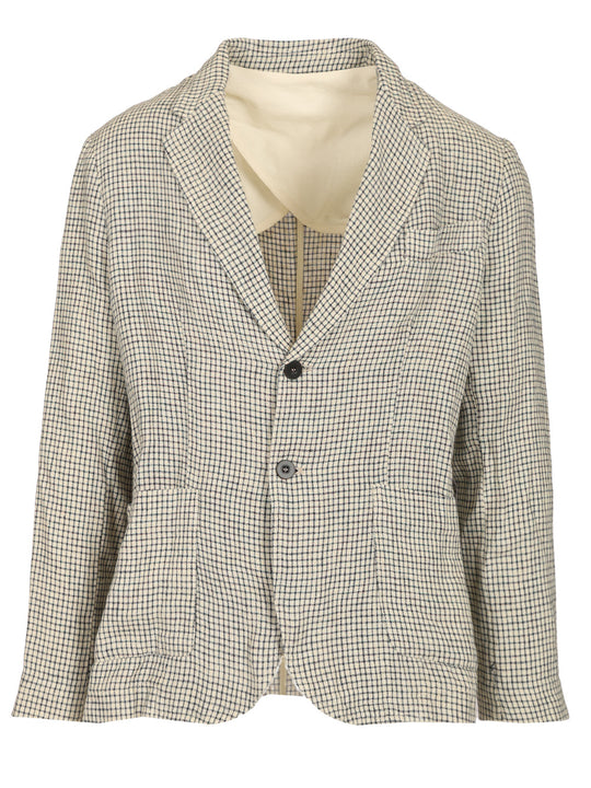 Single-Breasted Jacket Coats Beige