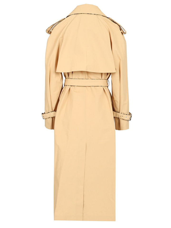 Dries Van Noten Cotton Gabardine Trench Coat Coats - Beige | 3cd9e108f8860ee25621b1d2ac2103bcc4149d83