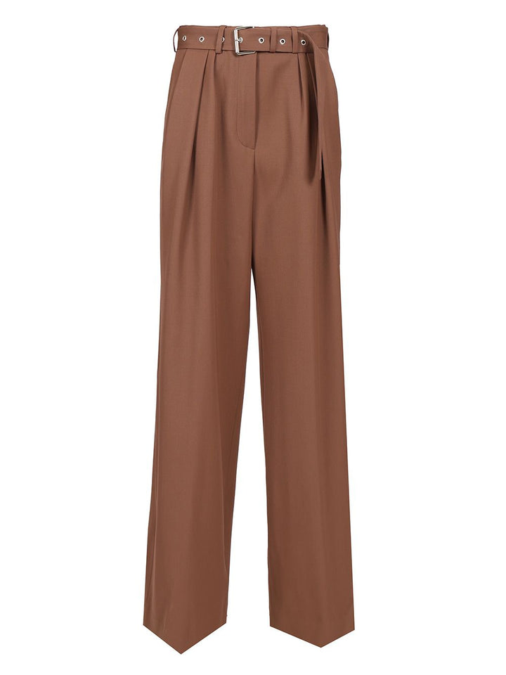 Dries Van Noten High-Waisted Trousers - Brown | dac26bb17cc6f589099135eab9c659d7bbd5990f