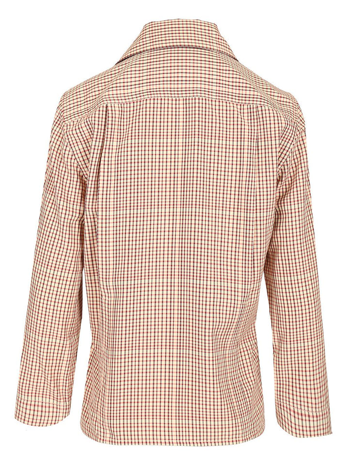 Bottega Veneta Checked Viscose Shirt Shirts - Multicolor | 2eef9a8a70599f8f5b94f7ddf8284e841dbf2ab4