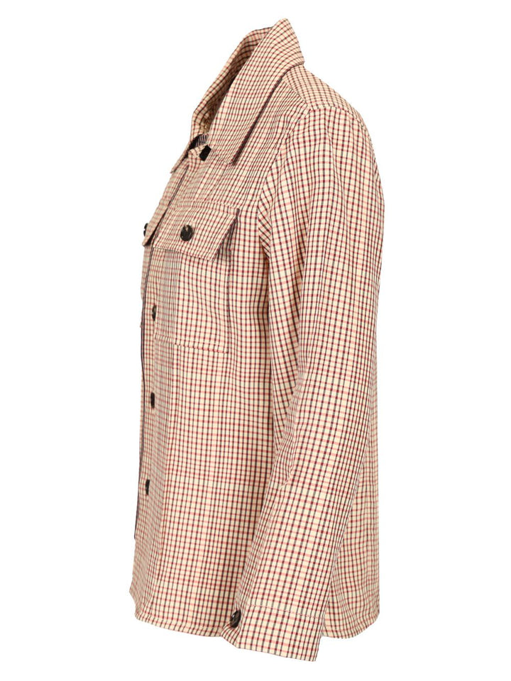 Bottega Veneta Checked Viscose Shirt Shirts - Multicolor | b277a0630f2d196743deb1019ed658e1025d3742