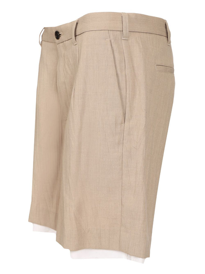 Ambush Layered Suit Short Pants Trousers - Grey | a4abfab3e34d9f2dcd7e0bbf1e6f6a487c955b7f
