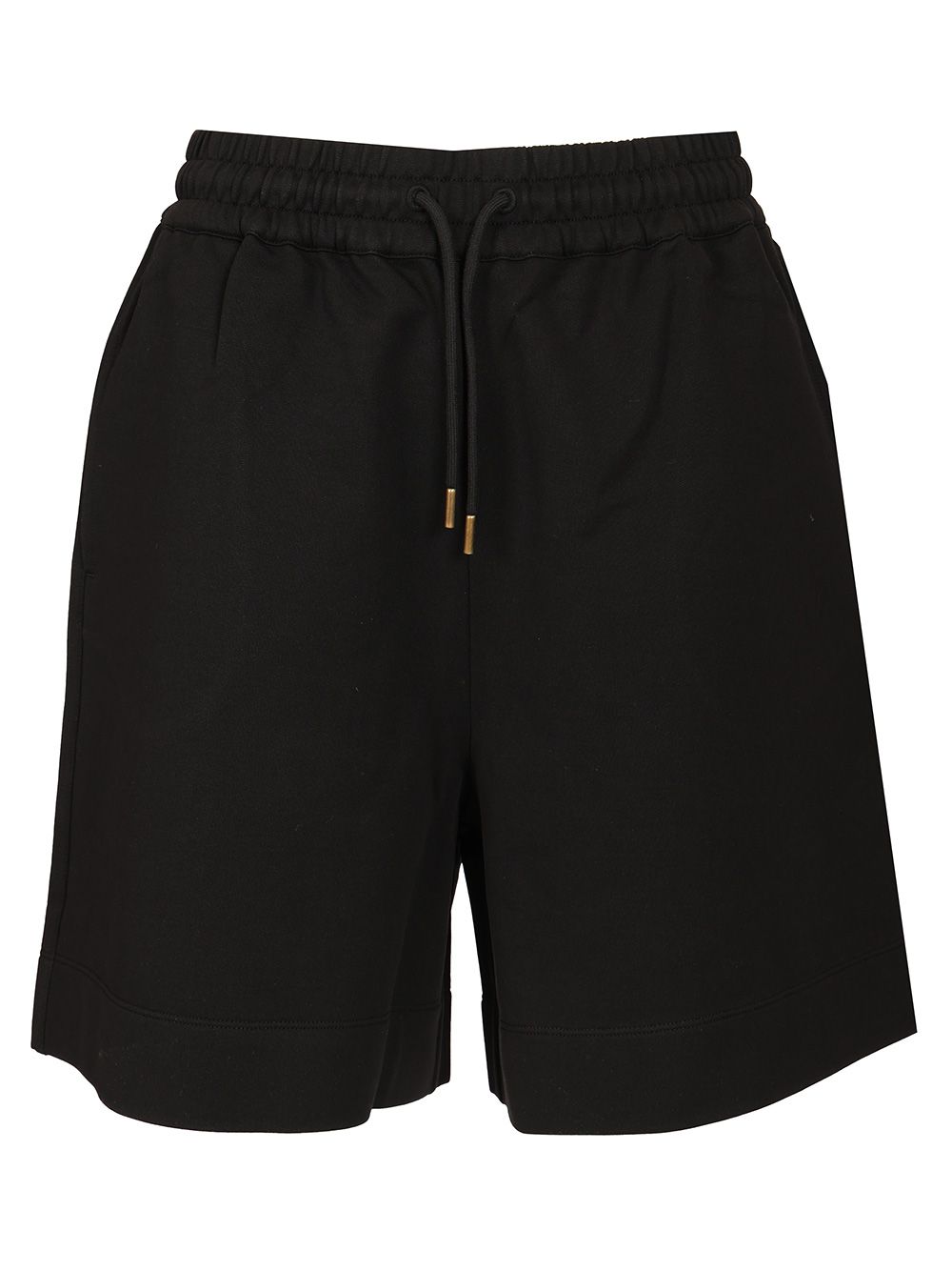 Moncler Cotton Jersey Shorts Trousers - Black | 80239ac9f7adae6e397a737a78014e06d171104a