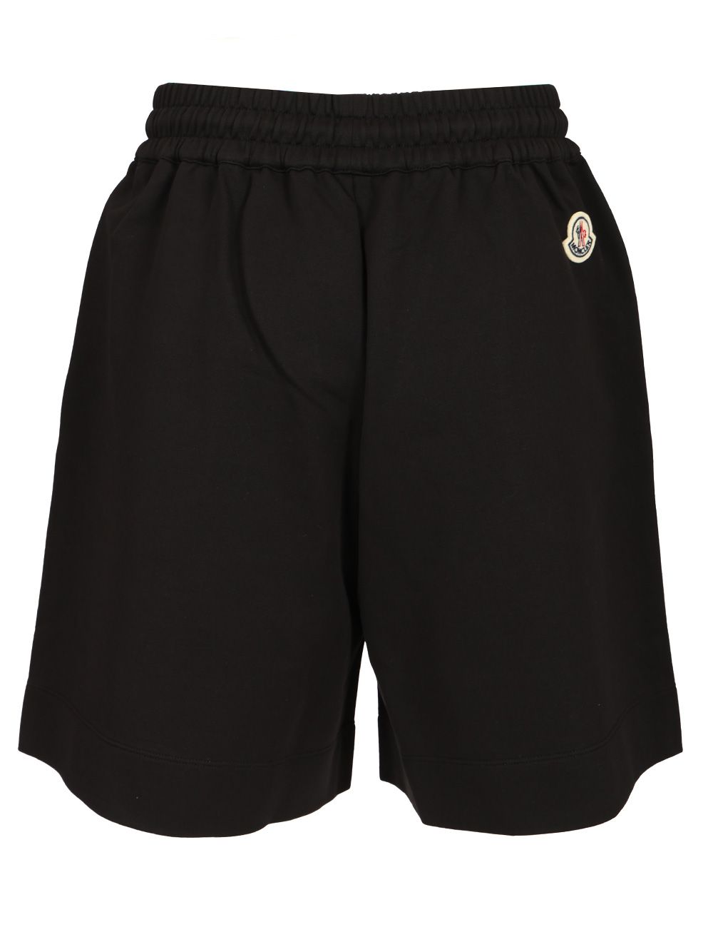 Moncler Cotton Jersey Shorts Trousers - Black | 2cbedfd13600841295935d67042b23294ed91399