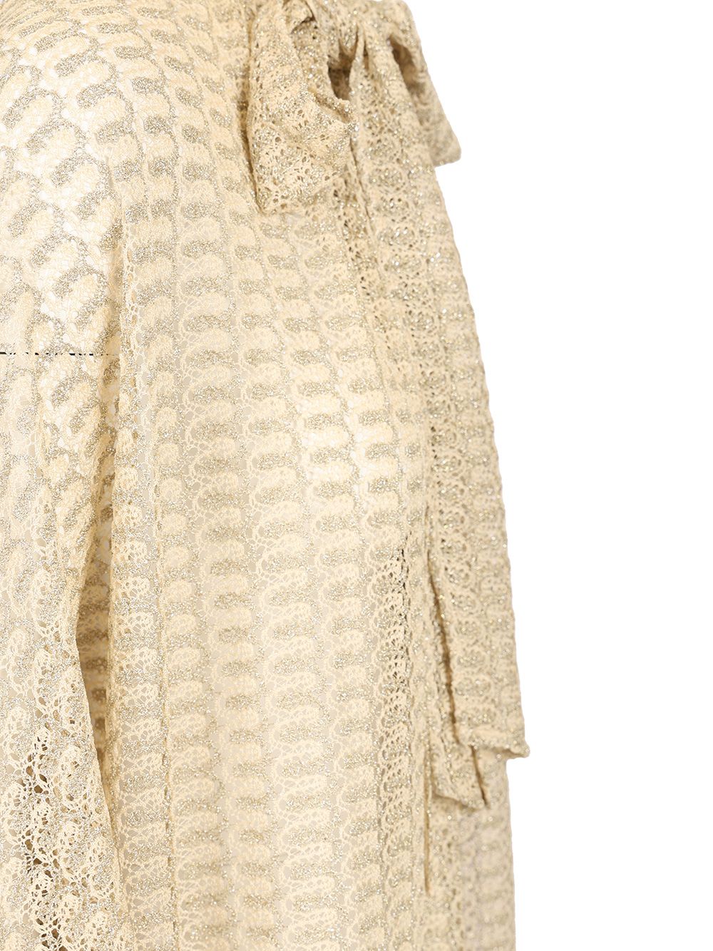 Missoni Lamé Lace Blouse Tops - Gold | d85b91a47f1c50c29dd2745954ab076523c6447e