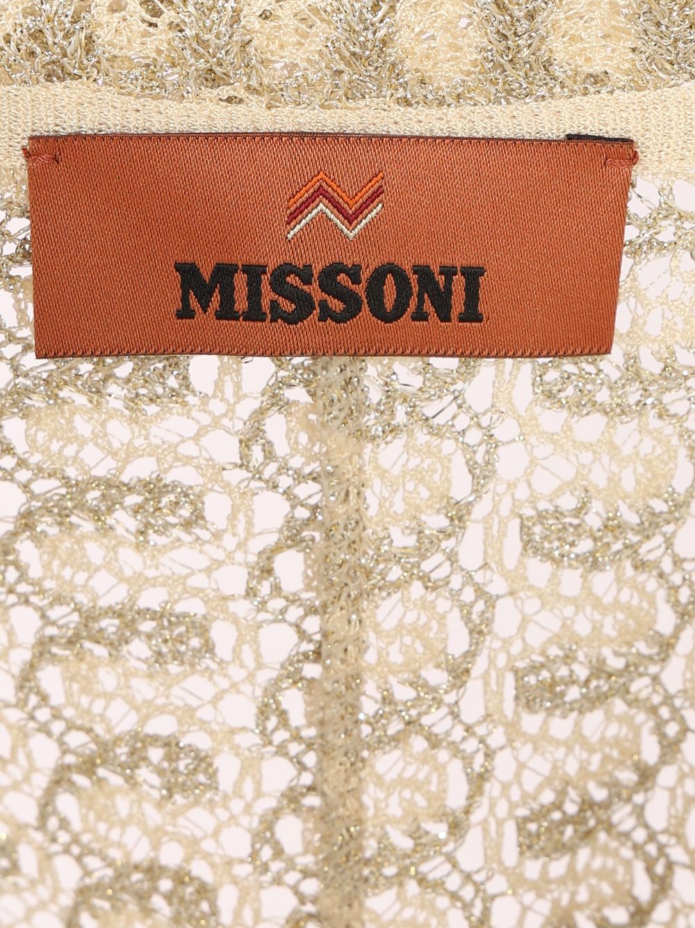 Missoni Lamé Lace Blouse Tops - Gold | 793b20320ec07458a6636a5a710312f7feb9b919