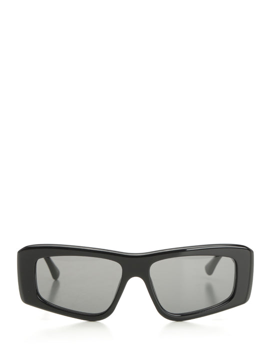 Square Sun Glasses Black