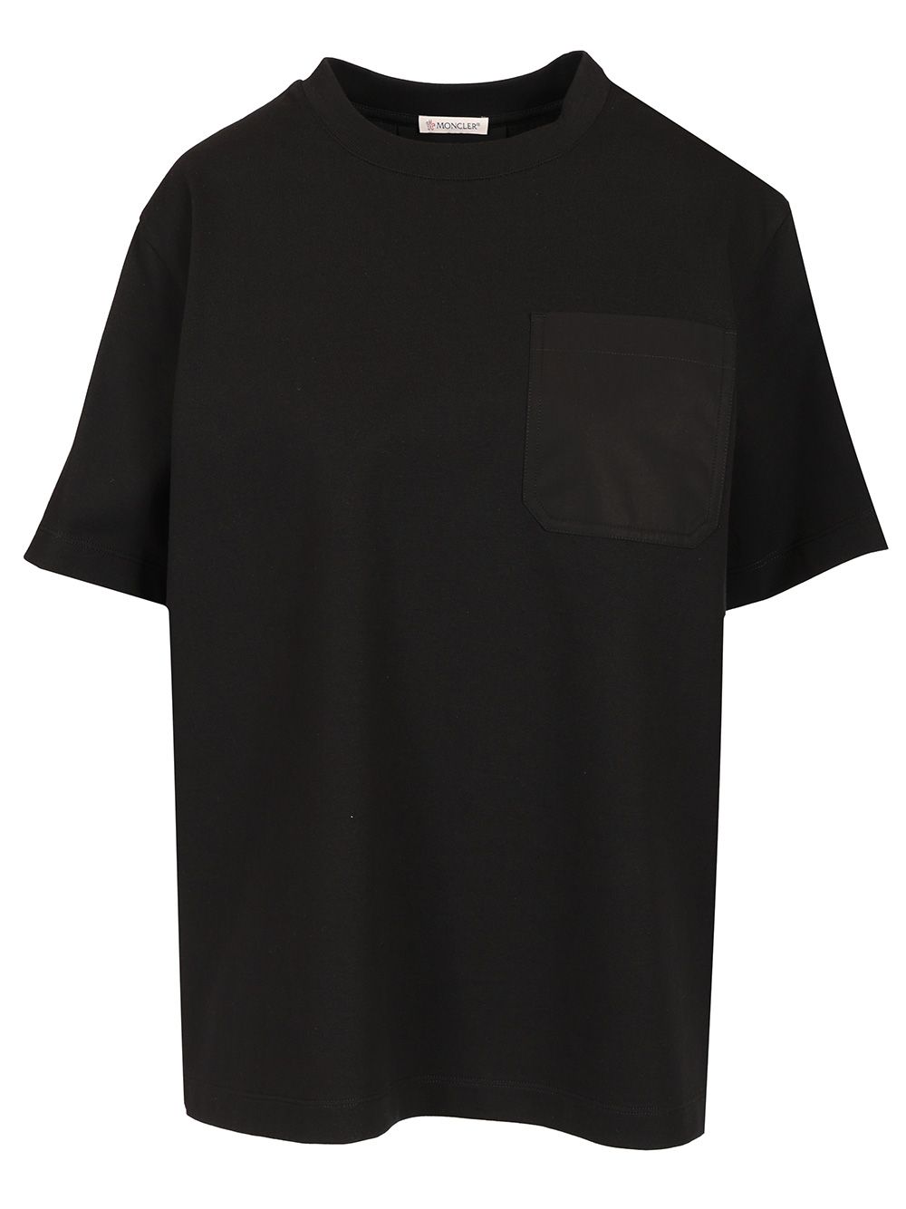 Moncler With Side Buttons T-Shirt - Black | 91a4de3c8710ff1cb76570562eb6c4ff22083371