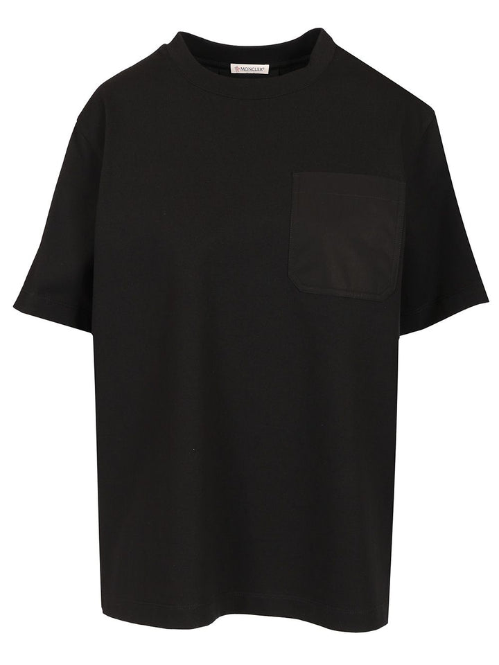 Moncler With Side Buttons T-Shirt - Black | 91a4de3c8710ff1cb76570562eb6c4ff22083371