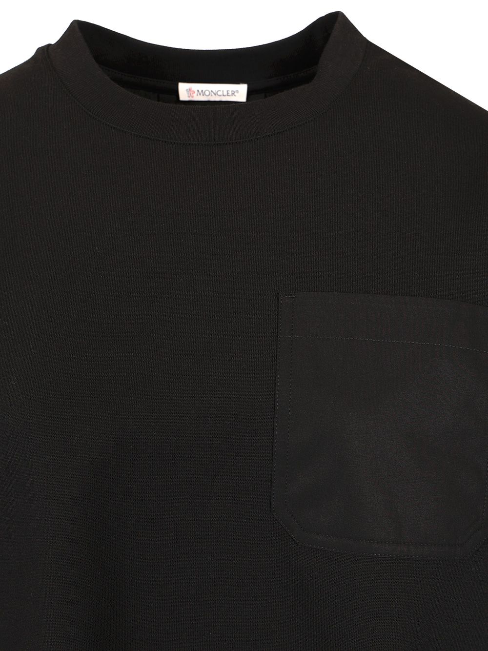 Moncler With Side Buttons T-Shirt - Black | c59da10a2da64ae720c990076ddcfd28961f3e9d