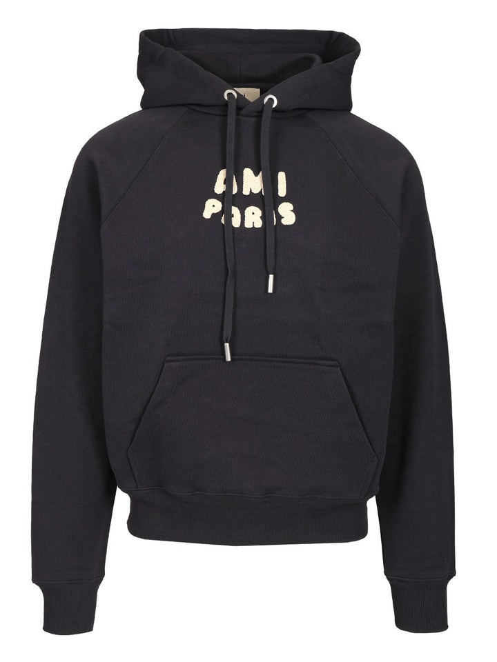 Ami Ami Paris Sweatshirts - Blue | 9e1fc11ee59a59b9160aa70619ba314c4bea8f11