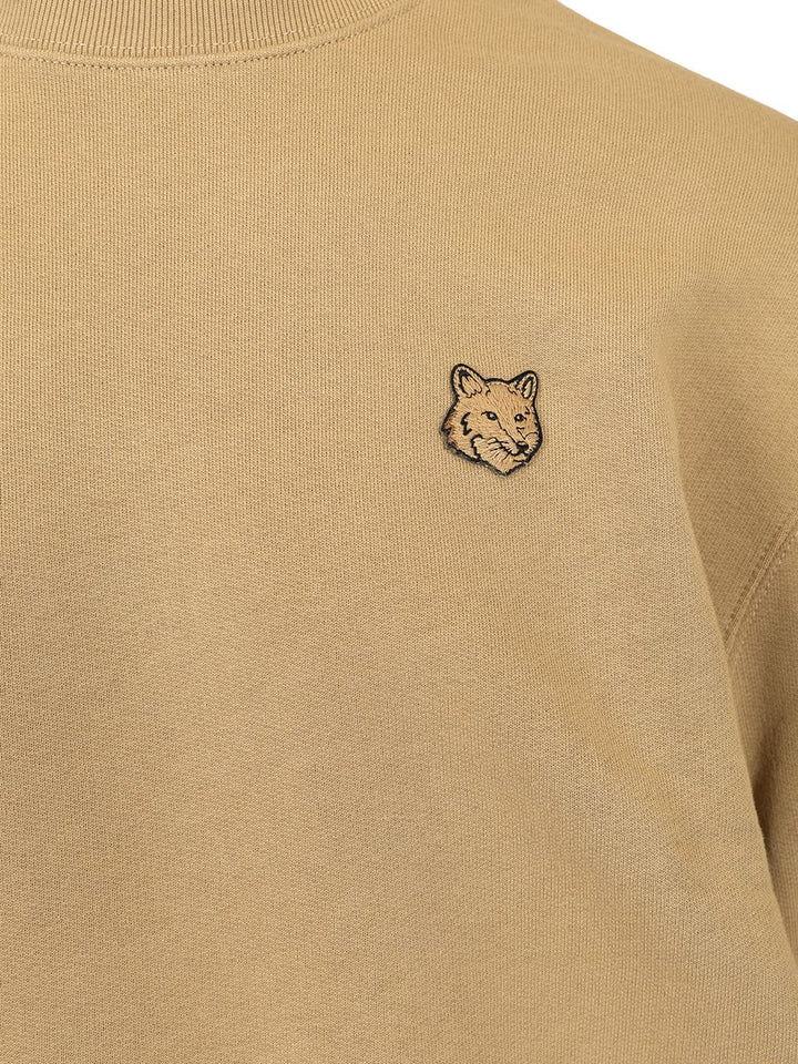 Maison KitsunÉ Bold Fox Head Sweater Sweatshirts - Beige | 632b0bf040c01b03c00ea29cfe706cb545d9e8bd
