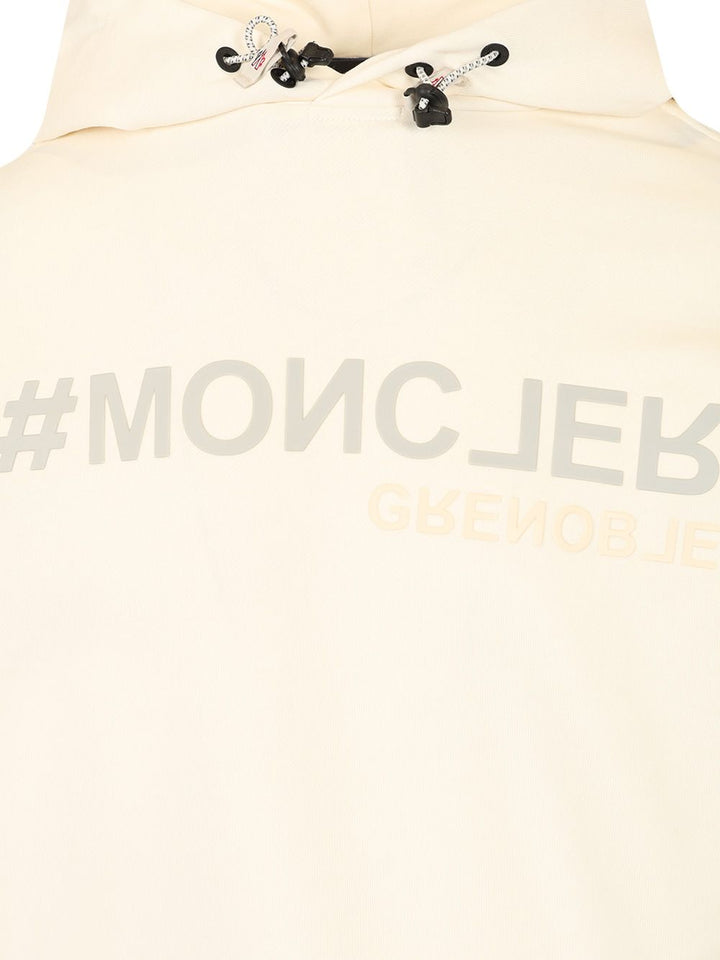 Moncler Grenoble Hooded Sweatshirt Sweatshirts - White | 8e6f315c1ee57b7f416038f9f07b6d04c4bdfd05