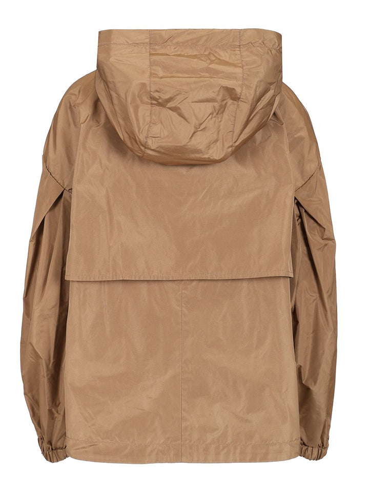 Max Mara The Cube Camel Short Parka Jackets - Beige | 0df4aa6ce78b2118bb2404eaf345fb79fdd93700