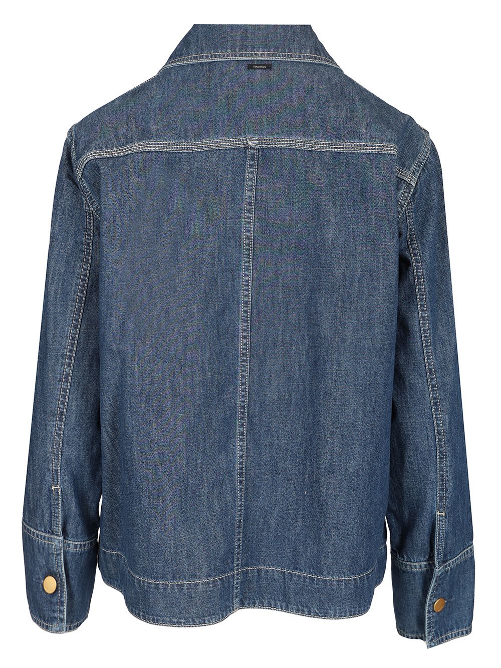 'S Max Mara Cotton Denim Jacket Jackets - Blue | 08dab844abd5aeb284d965af6014c483ec4bd955