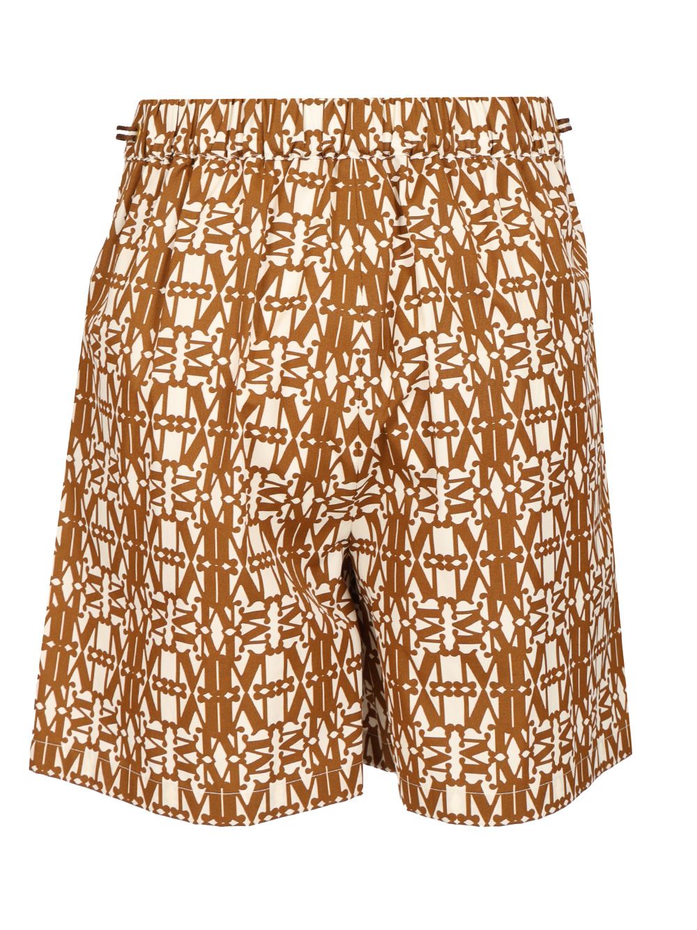Max Mara Printed Poplin Shorts Trousers - Brown | a6f4ce51e1c1c7aa61b2db71d24ee5bd78e65ada