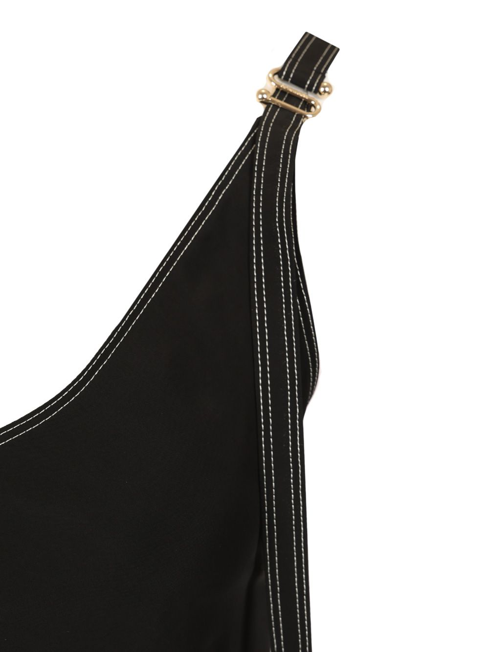 Sportmax Deep Neckline Tank Top Tops - Black | bc83eeebaccb562c4770ebf4bb8f31f81d2b3757
